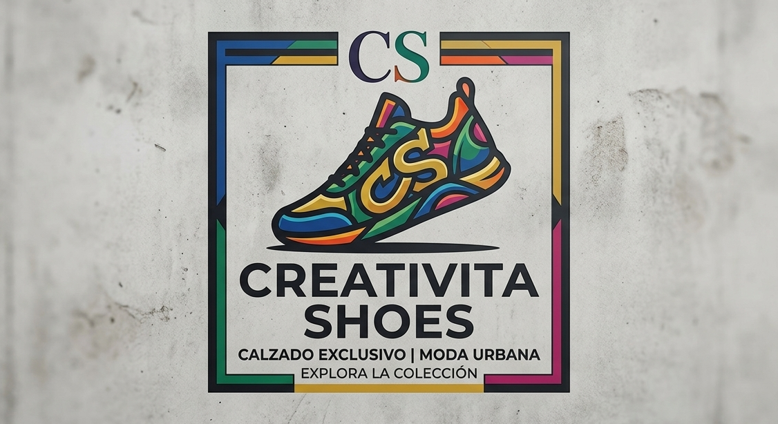 Logo oficial de Creativita Shoes, tienda especializada en calzado exclusivo y moda urbana.