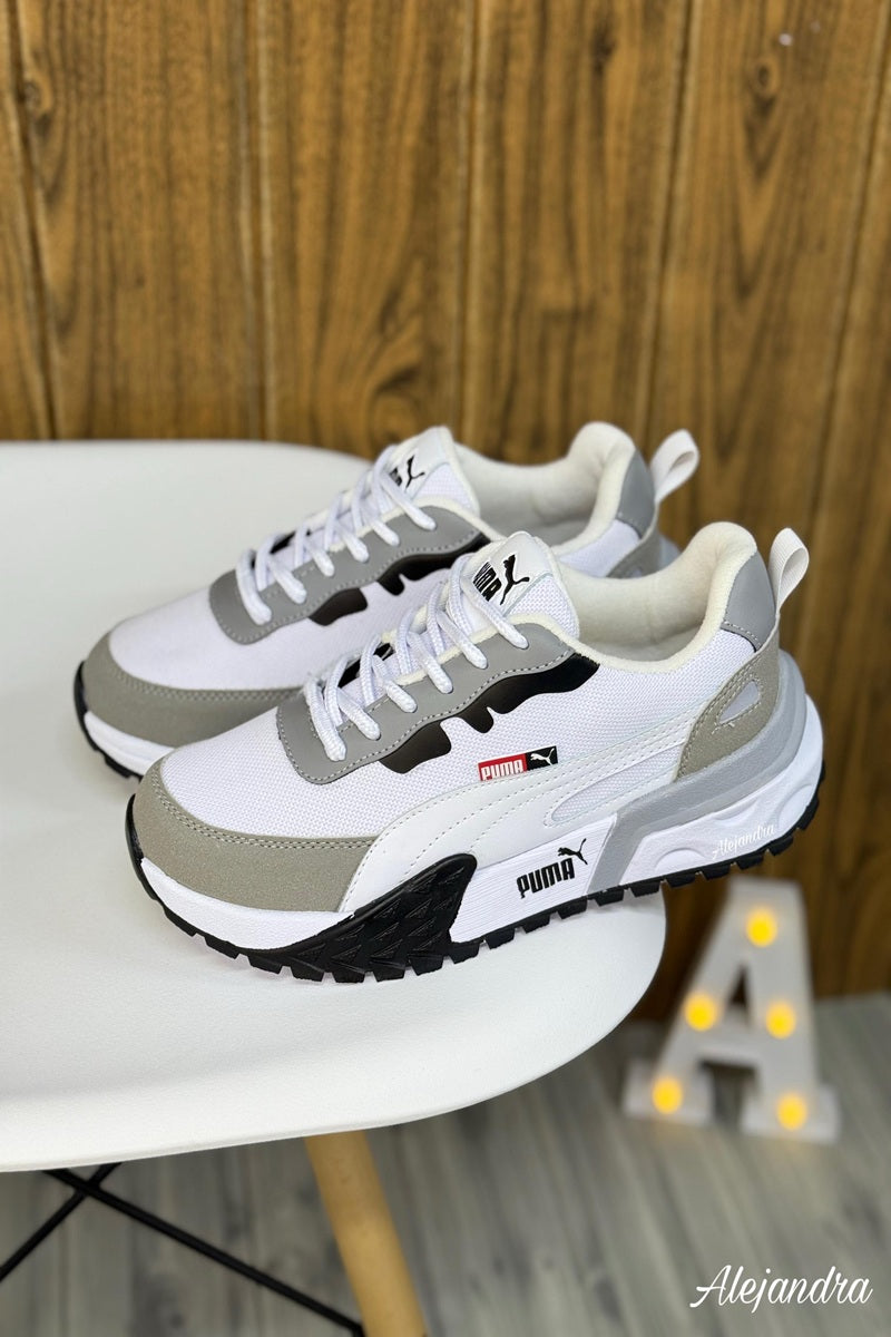 Puma Tenis Hombre Urbano – Suela Antideslizante y Diseño Transpirable