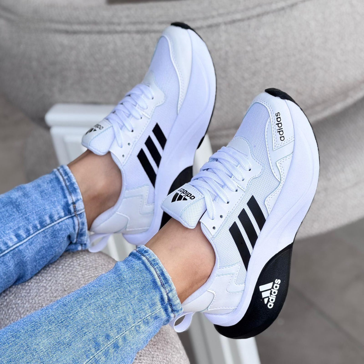 Adidas Napoli Dama – Tenis Casual Suela PVC Expanso