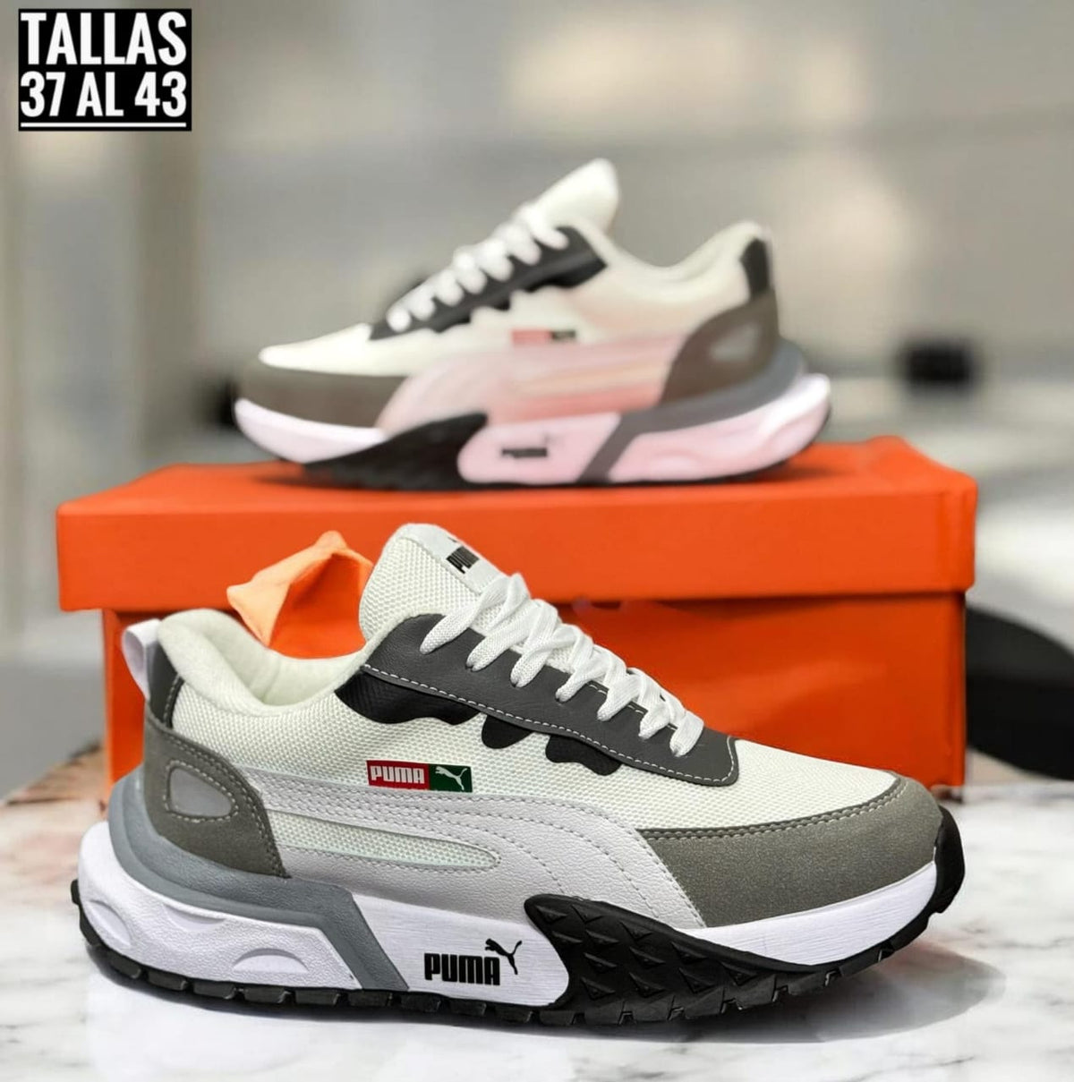 Puma Caballero – Tenis Deportivos Urbanos con Amortiguación Avanzada