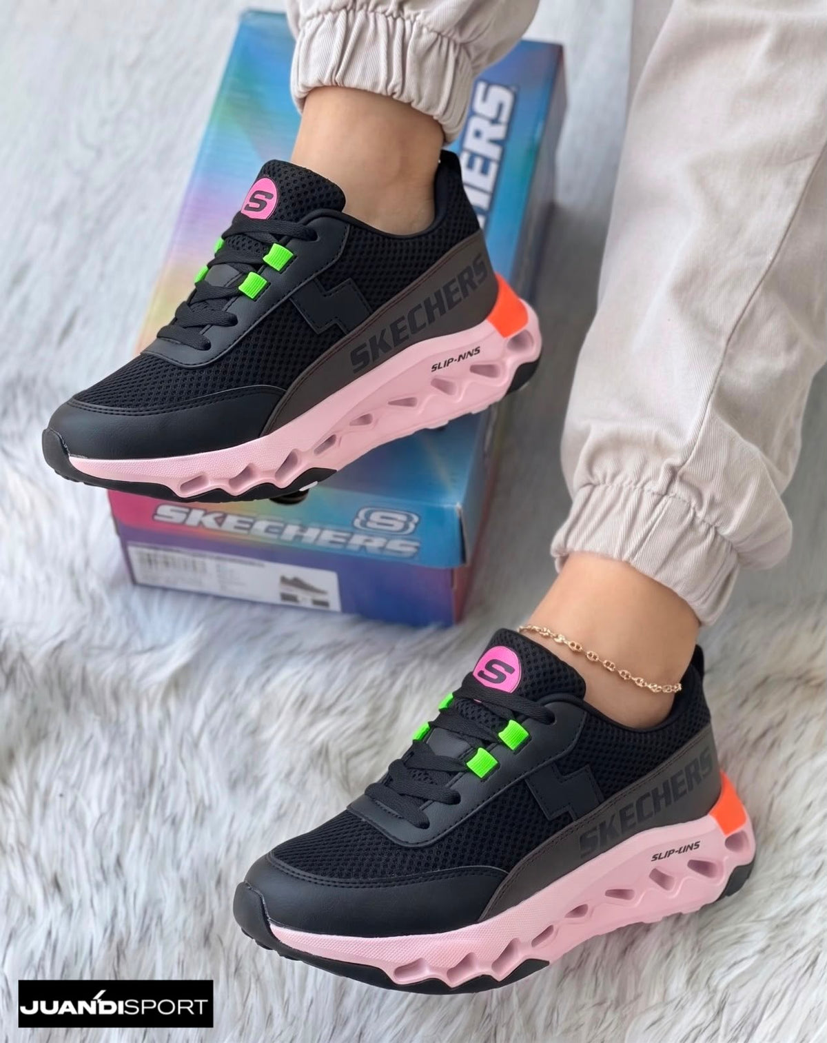 Skeacher Oncloud Mujer – Tenis Deportivos con Suela CloudTec y Malla Transpirable