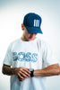 Camiseta BOSS1 masculina en seda fría