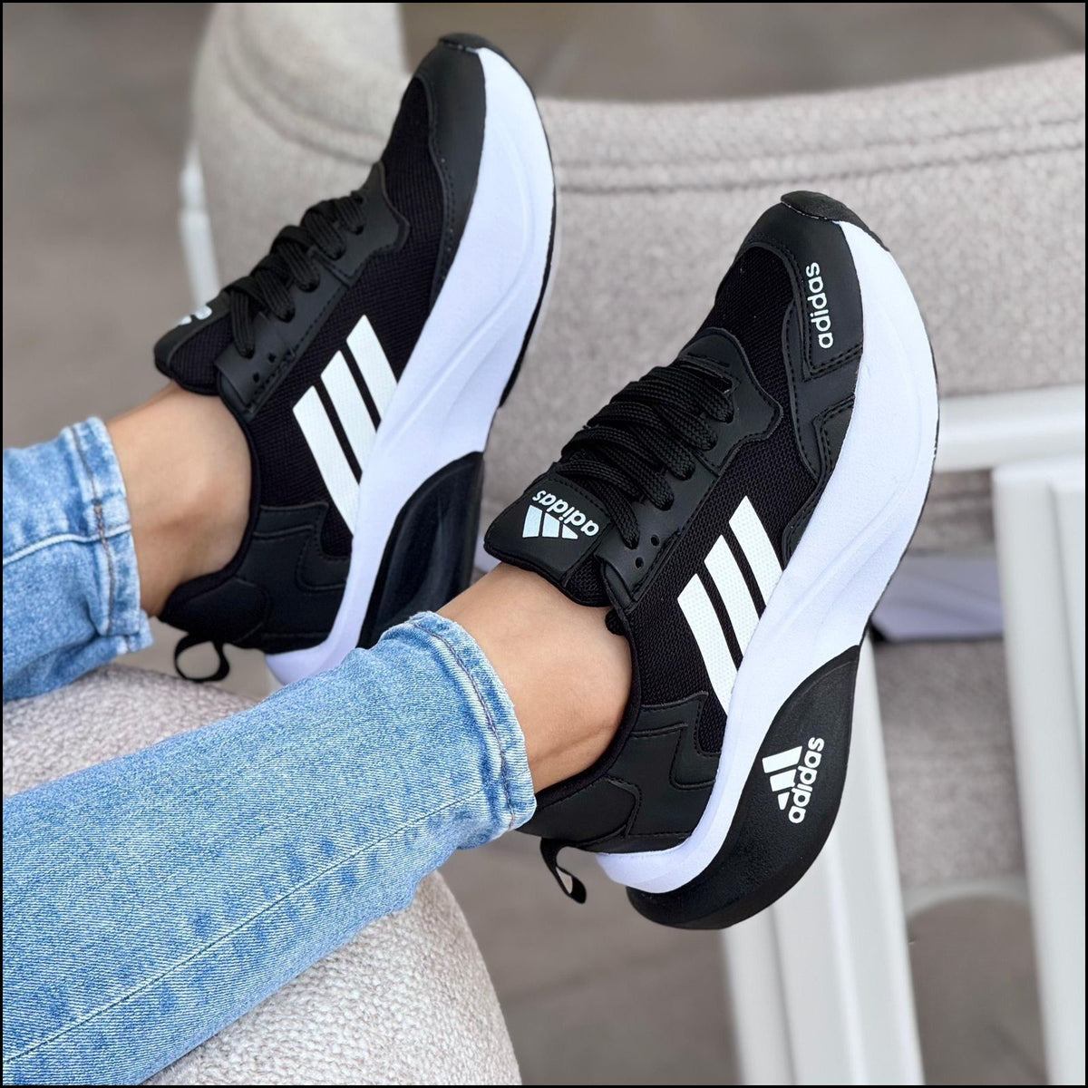 Adidas Napoli Dama – Tenis Casual Suela PVC Expanso