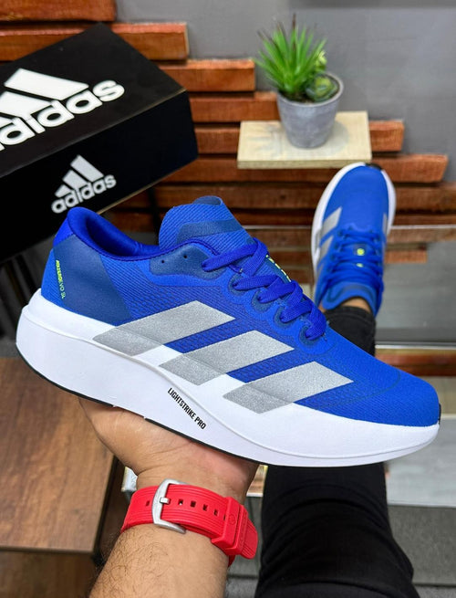 Adidas Adizero Caballero – Tenis Deportivos Ligeros con Suela de Goma y Máxima Amortiguación