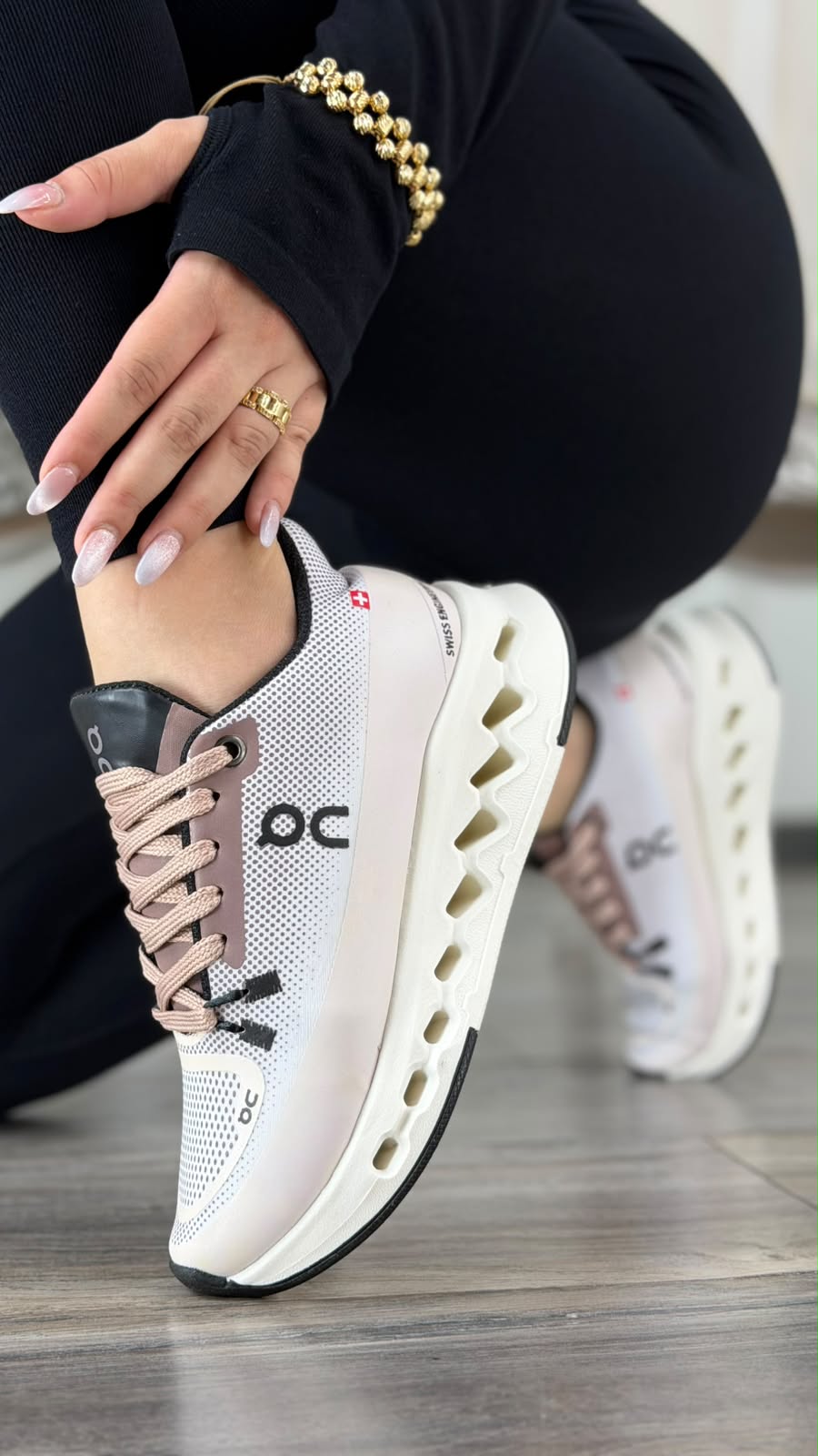 CQ On Cloud Dama – Tenis Deportivo Textil Transpirable