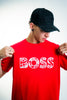 Camiseta BOSS1 masculina en seda fría