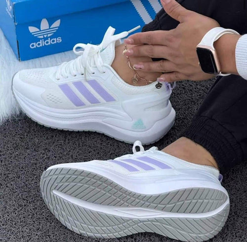 Adidas Bounce Dama – Tenis Deportivo Textil Suela Goma Vulcanizada 6 Colores