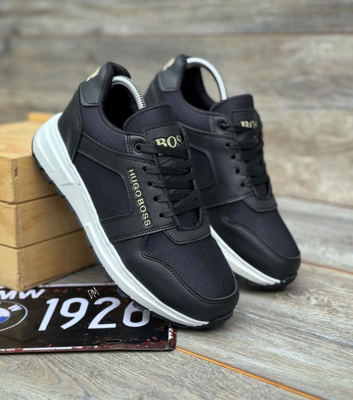 Hugo Boss Tenis Caballero – Diseño Smart-Casual con Suela Ligera