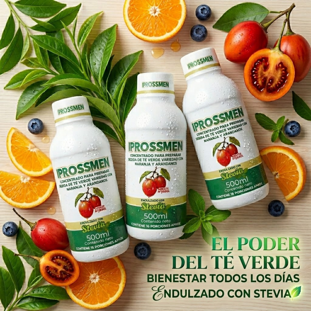 Iprossmen Concentrado de Té Verde con Antioxidantes | Cuidado Integral de la Próstata Masculina