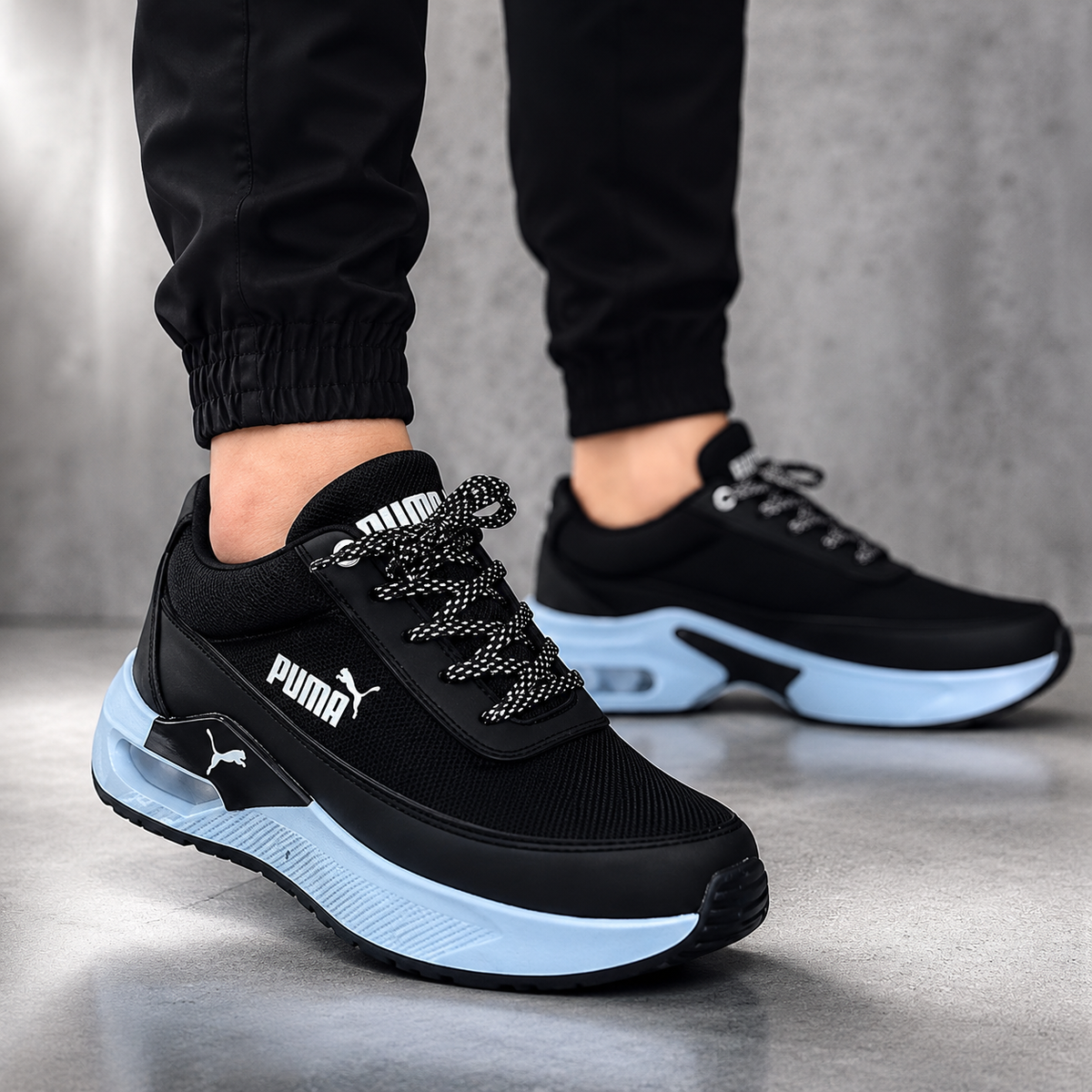 Puma Plataforma REF 302 Unisex – Tenis Suela Elevada Estilo Urbano