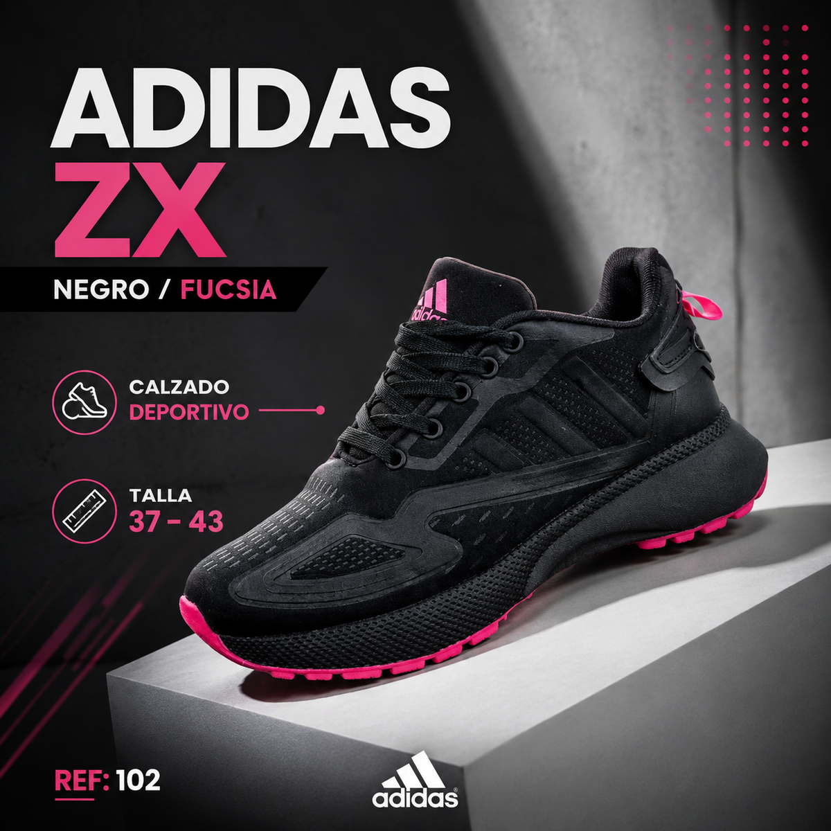 Adidas ZX – Tenis Deportivo Urbano Unisex
