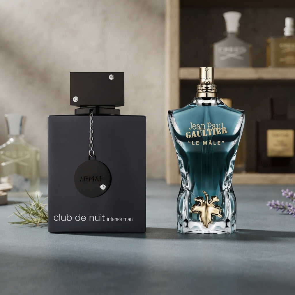 Combo Armaf Club de Nuit + JPG Le Beau para Hombre