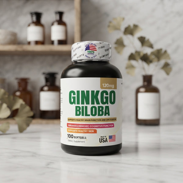 Ginkgo Biloba Americano x 100 Softgels