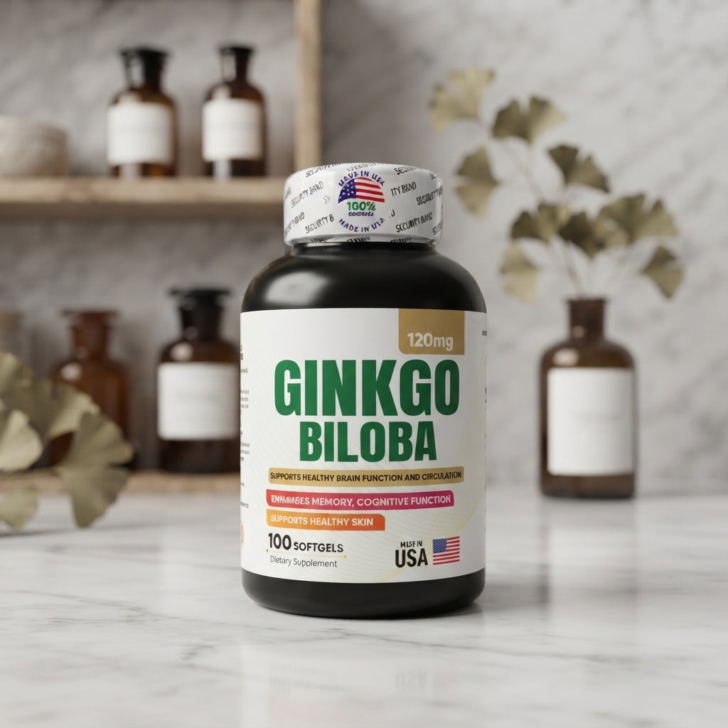 Ginkgo Biloba Americano x 100 Softgels