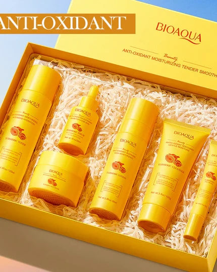 Set Bioaqua 6 Turmeric - Tratamiento Facial con Cúrcuma | Creativita