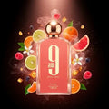 Afnan 9 AM Pour Femme Mujer – Perfume Cítrico Frutal y Ámbar