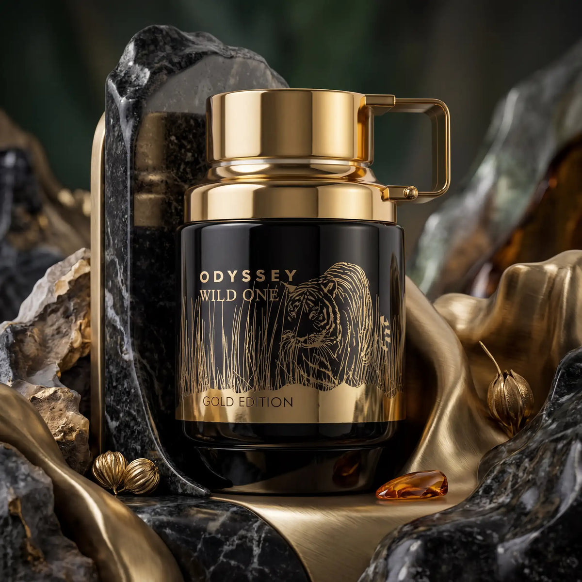 Armaf Odyssey Wild One Gold Edition Hombre – Perfume Amaderado Cítrico