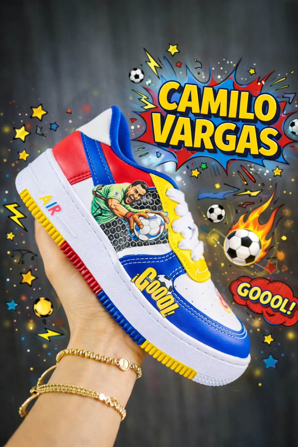 Tenis Selección Colombia Kids – Calidad G5 1:1 Niños