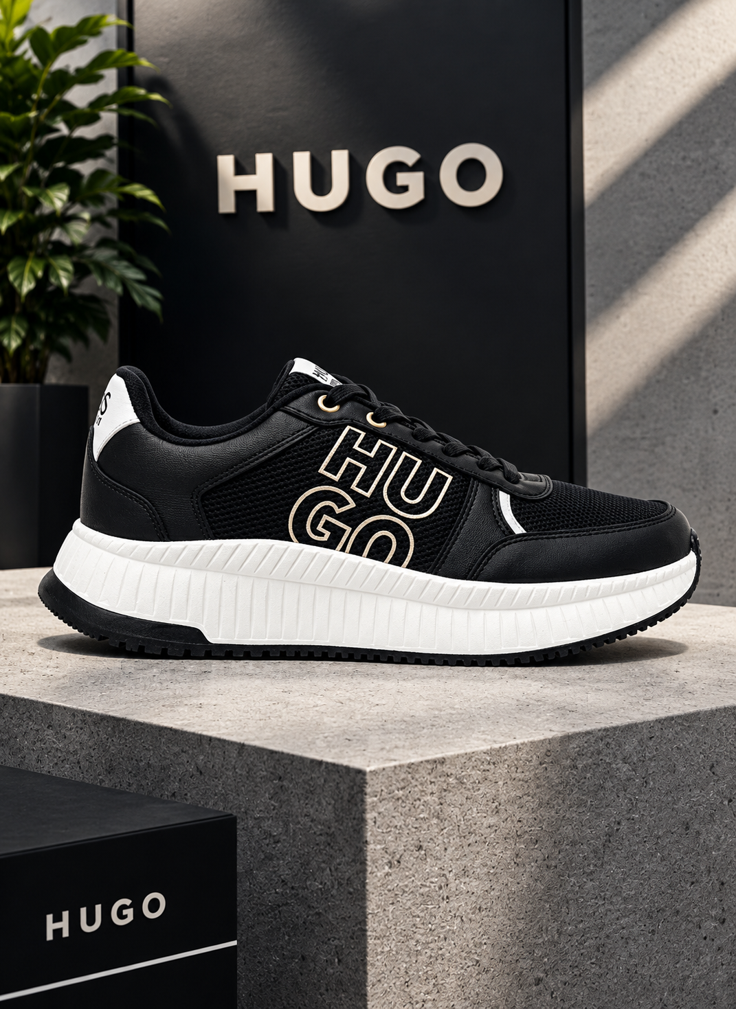 Hugo Boss Clásico Tenis casuales en 4 colores