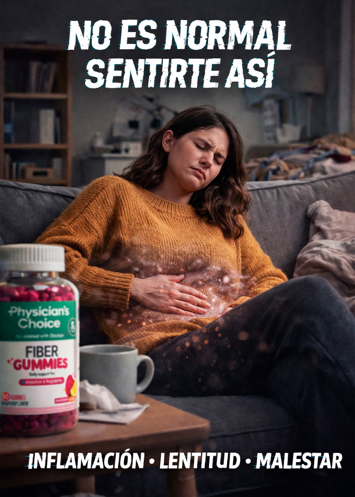 Fiber Gummies Prebiótico Frambuesa & Limón – Salud Digestiva
