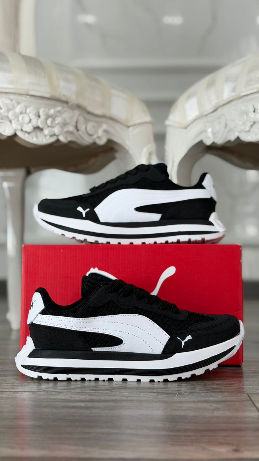 Puma BMW Tenis Unisex – Suela Vulcanizada y Textil Importado