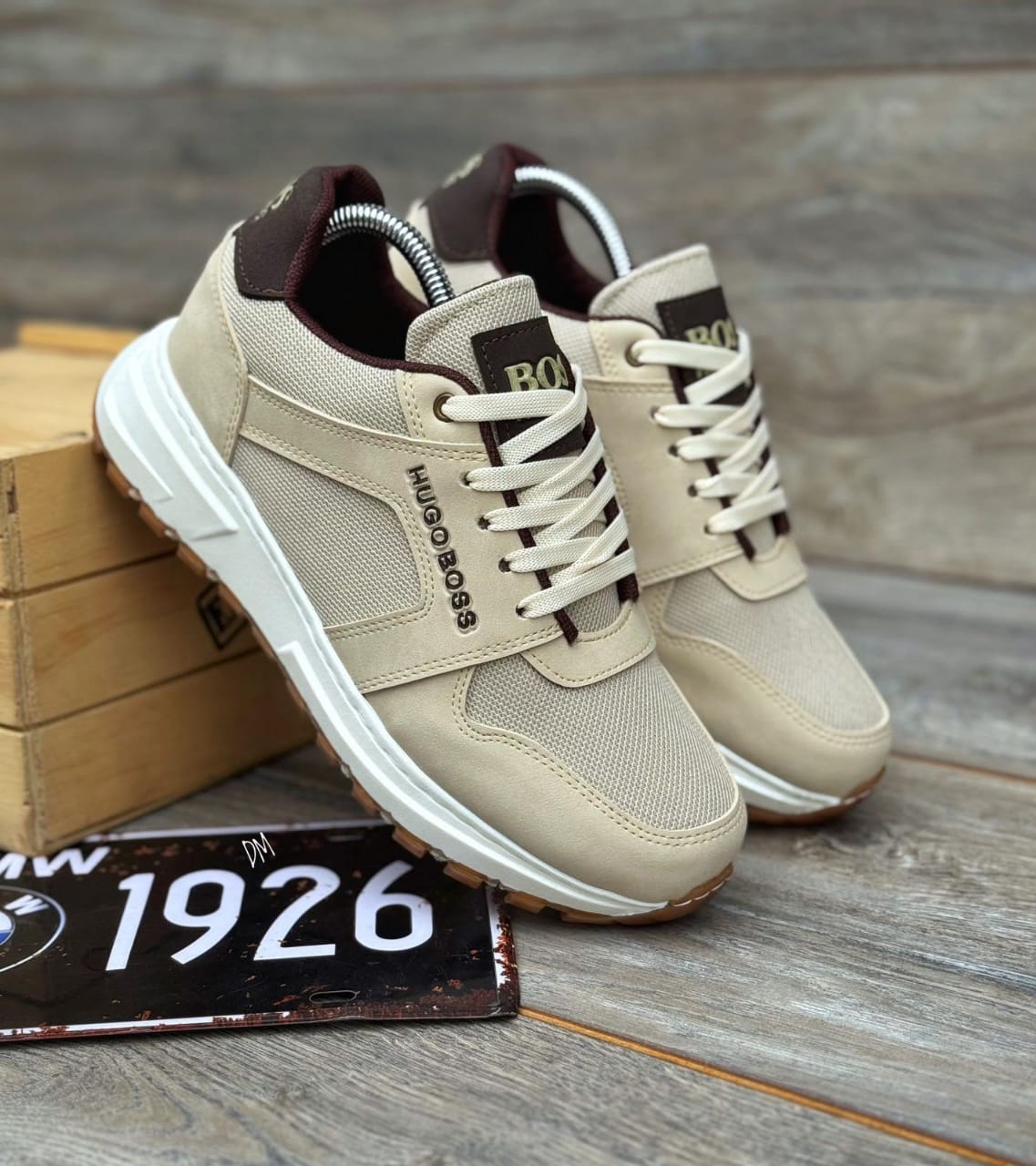 Hugo Boss Tenis Caballero – Diseño Smart-Casual con Suela Ligera