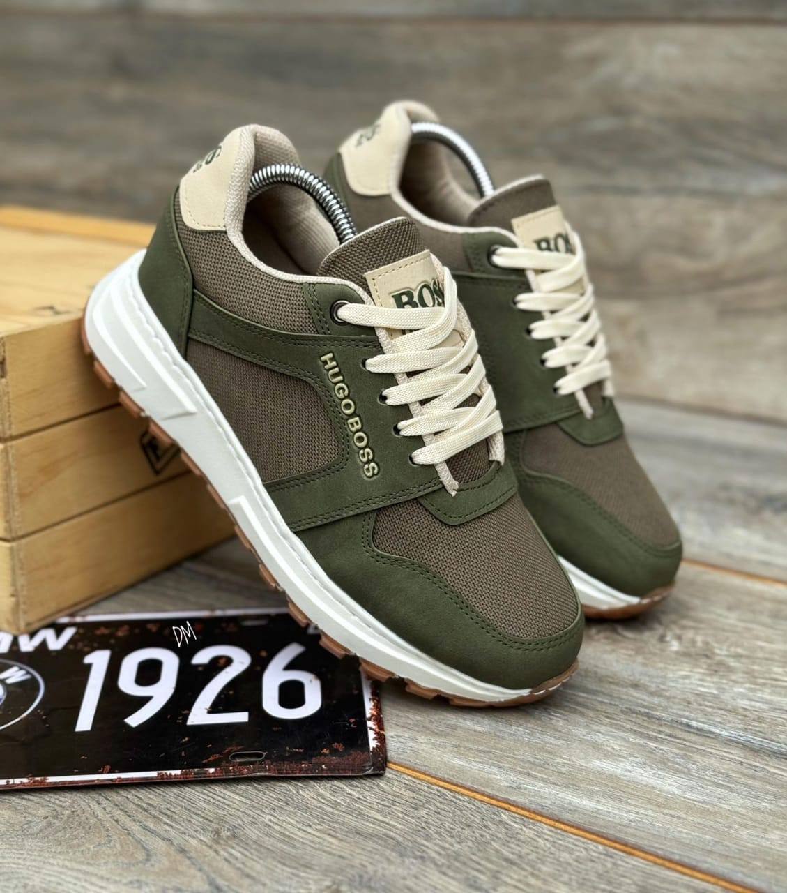 Hugo Boss Tenis Caballero – Diseño Smart-Casual con Suela Ligera