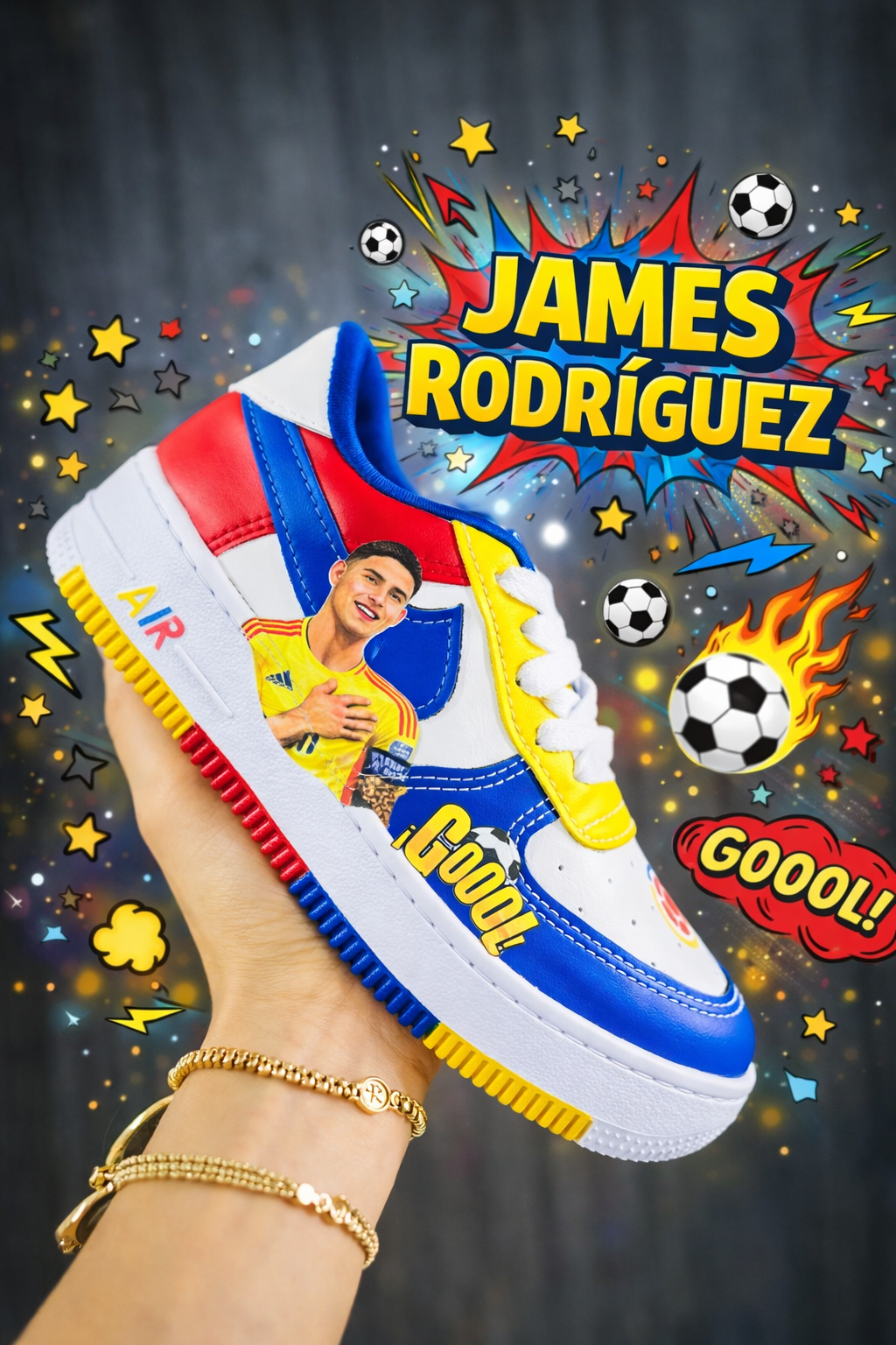 Tenis Selección Colombia Kids – Calidad G5 1:1 Niños