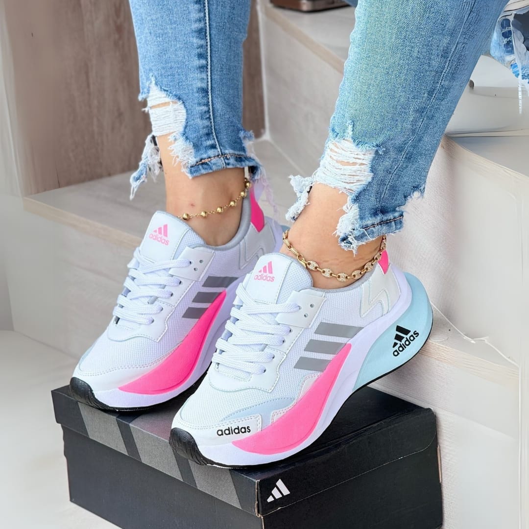 Adidas Napoli Dama – Tenis Casual Suela PVC Expanso