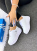 Adidas Diamond Dama – Tenis Cuero Vegano Suela Vulcanizada
