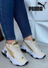 Puma Tractor para mujer, tenis de suela ancha