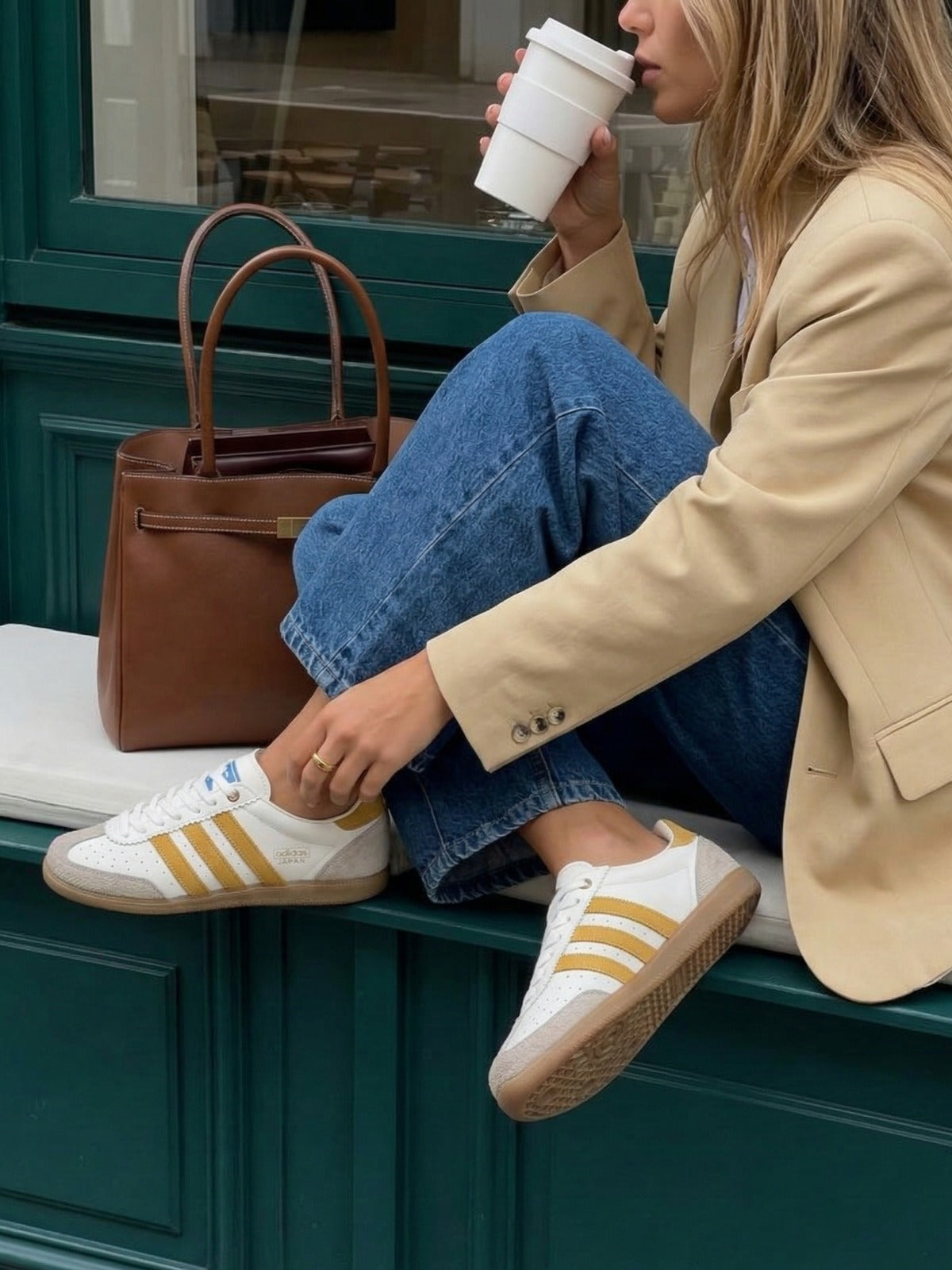 Adidas Japan Y45 Dama – Tenis Retro Urbano + Obsequio + Charms