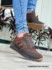 Boss Style Tenis casuales para hombre en tonos tierra