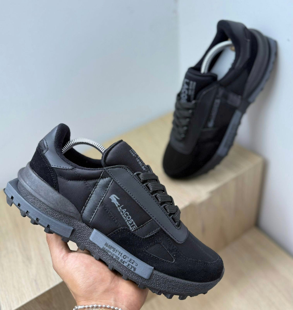 LACOSTE ELITE Tenis Deportivos Unisex Suela Vulcanizada Ligera